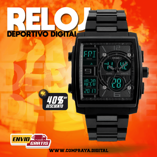 RELOJ DEPORTIVO ACERO