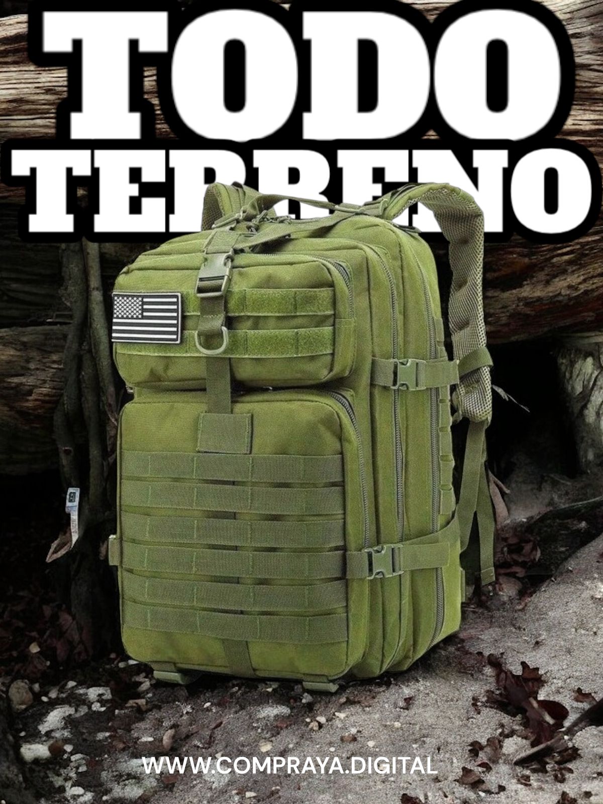 🔝Morral Táctico Pentagon™ 45 LT