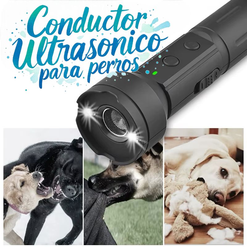 UltraSafe™ – Ahuyentador Ultrasónico de Perros🐶🚫