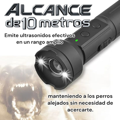 UltraSafe™ – Ahuyentador Ultrasónico de Perros🐶🚫