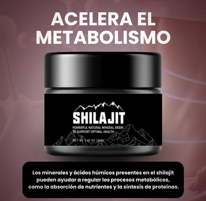 SHILAJIT RESINA PARA ENERGÍA Y VITALIDAD 100 Gr ⭐ORIGINAL⭐