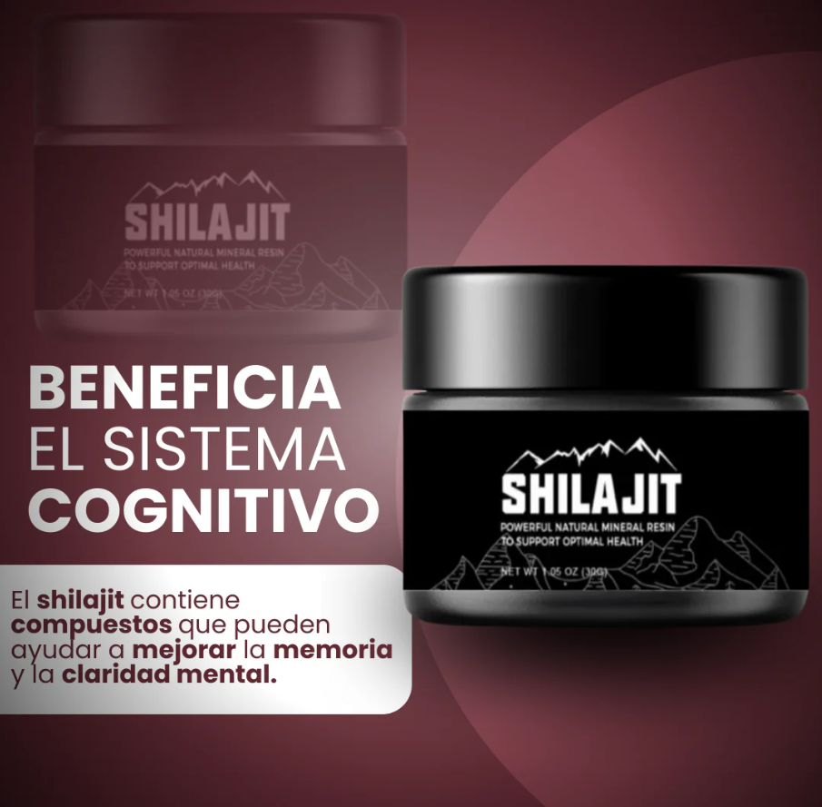 SHILAJIT RESINA PARA ENERGÍA Y VITALIDAD 100 Gr ⭐ORIGINAL⭐